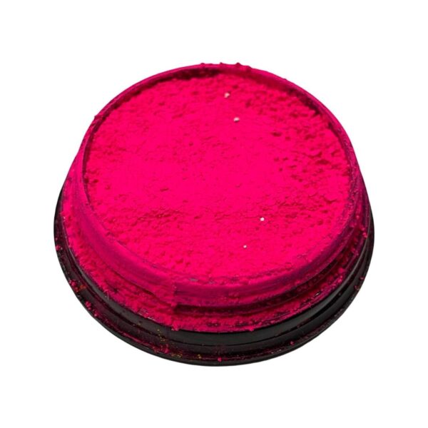 Pigment de couleur rose pour ongles