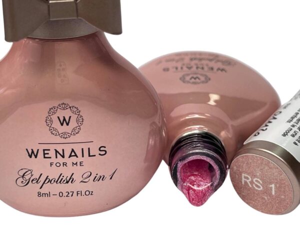 Gelpolish 3 en 1 rose brillant