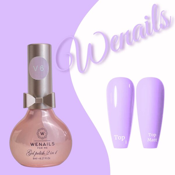 Vernis semi-permanent 3in1 lilas