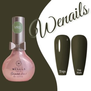 Gelpolish - vernis semi permanent vert