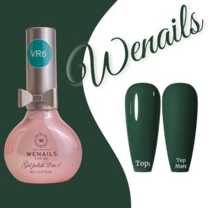 Vernis semi-permanent vert sapin