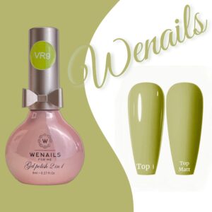 Vernis semi-permanent vert nuance kaki