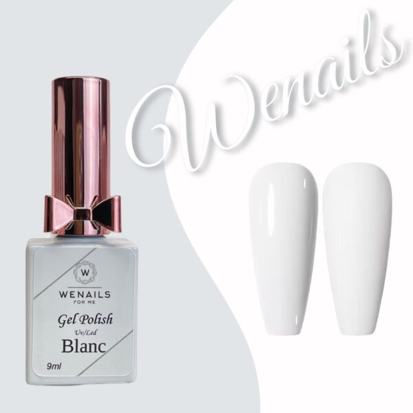 Vernis semi-permanent blanc éclatant 3in1