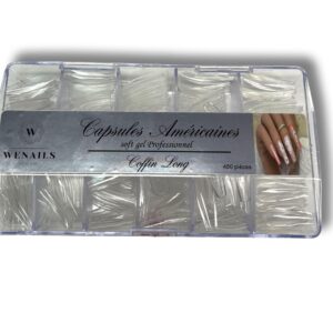 Capsules américaines Soft Gel Nail Tips pour manucure