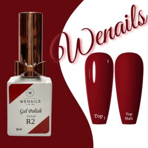 Vernis semi-permanent bordeaux