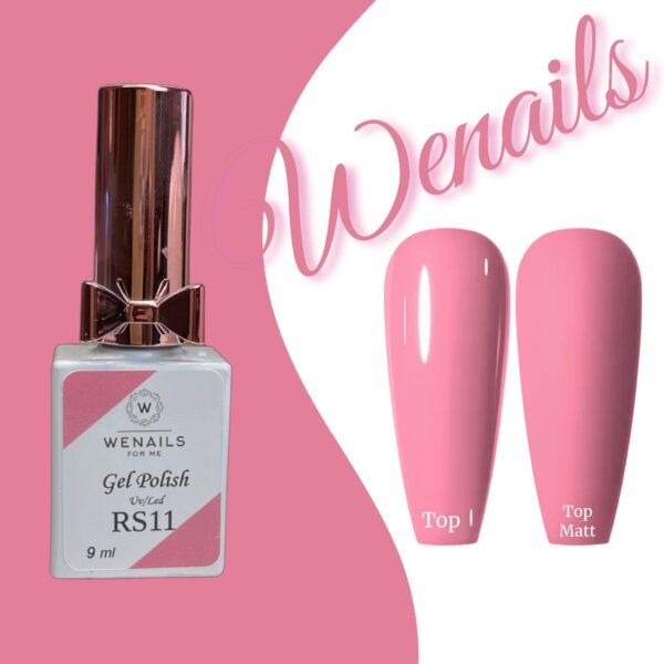 Gelpolish - vernis semi permanent rose tendre