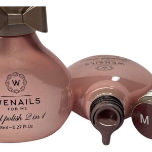 Vernis semi-permanent marron 3in1