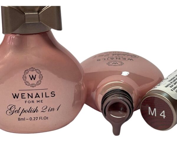 Vernis semi-permanent marron 3in1