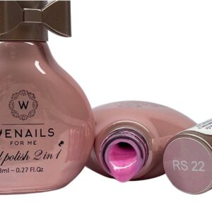 Vernis semi-permanent rose fushia 3in1